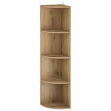 Corner Shelf 4-Tier 41.5 x 41.5 x 143 cm Engineered Wood 8016341