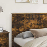 Headboard with Headboard Smoked Oak 180 cm Engineered wood 887731