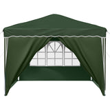 Pop-up Party Tent 288 x 288 x 245 cm Green Oxford Fabric 42019772