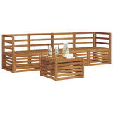 Sofa Sets 5 pcs Natural Solid Acacia Wood 3374309