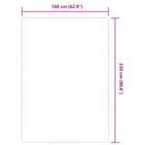 Area Rug Jute with Latex Backing 160x230 cm Natural 245287