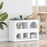 Sideboard White 80.5 x 35 x 59 cm Engineered Wood 891324