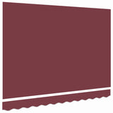 Awning Replacement Fabric Burgundy Red 280 x 195 cm Polyester 42000443