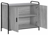 Sideboard Grey Sonoma 73 x 33 x 81 cm Engineered Wood 8013815