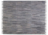 Mosaic Tiles Grey 30 x 30 cm Marble 42033524