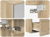 Bathroom Furniture Set 5 pcs Sonoma Oak 3406873