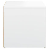Box Drawer White 40.5x40x40 cm Engineered Wood 808774