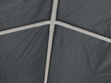 Tent Fabric without Frame Grey 10 x 5 m PE 43862