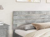 Headboard Concrete Grey Engineered wood 888168