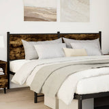Replace Headboard Smoked Oak 180 cm Engineered Wood and Steel 4007703