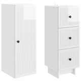 Cabinet Set 2 pcs 33 x 34.5 x 90 cm Engineered Wood 3416389