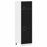 Hanging Cabinet Lyon Black Oak 60 x 31 x 207 cm Engineered Wood 863149