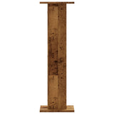 Speaker Stands 2 pcs Old Wood 30x30x95 cm Engineered Wood 852679
