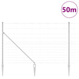Welded Wire Fence with Spikes 50 x 1.5 m 3351464