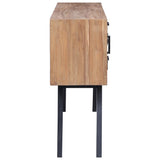 Side Cabinet 110x30x75 cm Solid Teak 285314