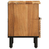 Bedside Cabinets 2 pcs 40x33x46 cm Solid Wood Acacia 4017763