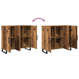 Sideboard Old Wood 90 x 34 x 80 cm Engineered Wood 862953