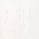 Floor Bed Frame White 160 x 220 cm Solid Pine Wood 869755
