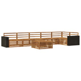 Outdoor Sofa Set 7 pcs Natural 79 x 79 x 37 cm 3383452
