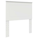 Headboard White 100 cm Engineered Wood 887681