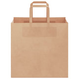 Paper Bags 250 pcs with Handles Brown 26x17x25 cm 4101815