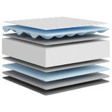 Foam Mattress Medium Soft 100x200 cm 373021