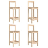 5 Piece Garden Bar Set Solid Wood Pine 3154750