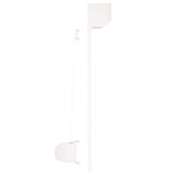 Roller Shutter Aluminium 70x100 cm White 144964