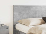 Headboard Concrete Grey 100 cm Engineered Wood 887630