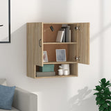 Wall Cabinet Sonoma Oak 60x31x70 cm Engineered Wood 812882