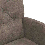 Dining Chairs with Wheels 2 pcs Dark grey 58 x 67 x 97 cm 42017863