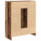Sideboard with Drawers and Doors Old Wood 73x31x90 cm 861857