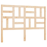 Bed Headboard 141x4x104 cm Solid Wood Pine 818185