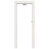 Outdoor Shower 226 cm Solid Pine Wood and Stainless Steel White 886337