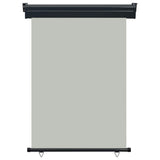 Balcony Side Awning 125x250 cm Grey 48422