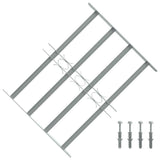 Adjustable Security Grille for Windows with 4 Crossbars 500-650 mm 141385