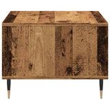 ZNTS Coffee Table Old Wood 60x50x36.5 cm Engineered Wood 857336