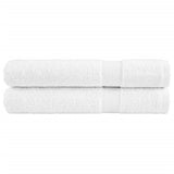 Premium Towels "SOLUND" 2 pcs White 100x200 cm 600 gsm 137140
