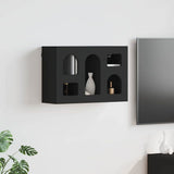 Hanging Cabinet Black 60 x 20 x 40 cm Engineered Wood 891375
