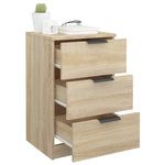 ZNTS Bedside Cabinet Sonoma Oak 40x36x65 cm 811274