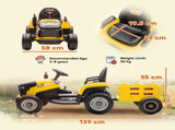 12V Ride on Tractor and Trailer with Remote Control, Music, Shifter, Start-Up Sound, for Kids Ages T3398P378931