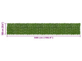 Balcony Screen with Leaves Green and Yellow 500 x 100 cm 42040645