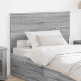 Headboard Grey Sonoma Engineered wood 888458