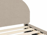 Children's Bed Frame with Headboard Light Grey 80 x 160 cm 42011029