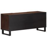 TV Cabinet Brown 105x34x46 cm Solid Wood Mango 377438