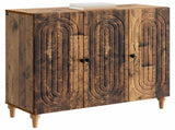 Sideboard Old Wood 89 x 34.5 x 80 cm Engineered Wood 894193