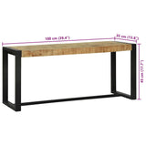 Bench Solid Mango Wood 4015981