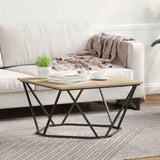Coffee Table Sonoma Oak 80 x 80 x 45 cm 868274