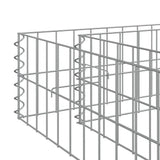 Gabion Raised Bed Galvanised Steel 500x100x20 cm 151315