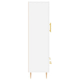Highboard White 69.5x31x115 cm Engineered Wood 828284